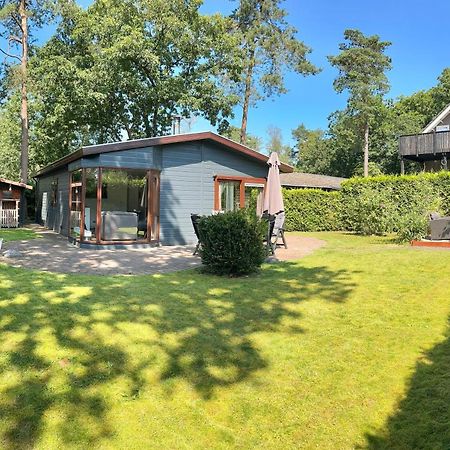 Dubbele Chalet Op Recreatiepark Topparken Op De Veluwe In Beekbergen Met Grote Vrije Tuin En Eigen Parkeerplaats 외부 사진