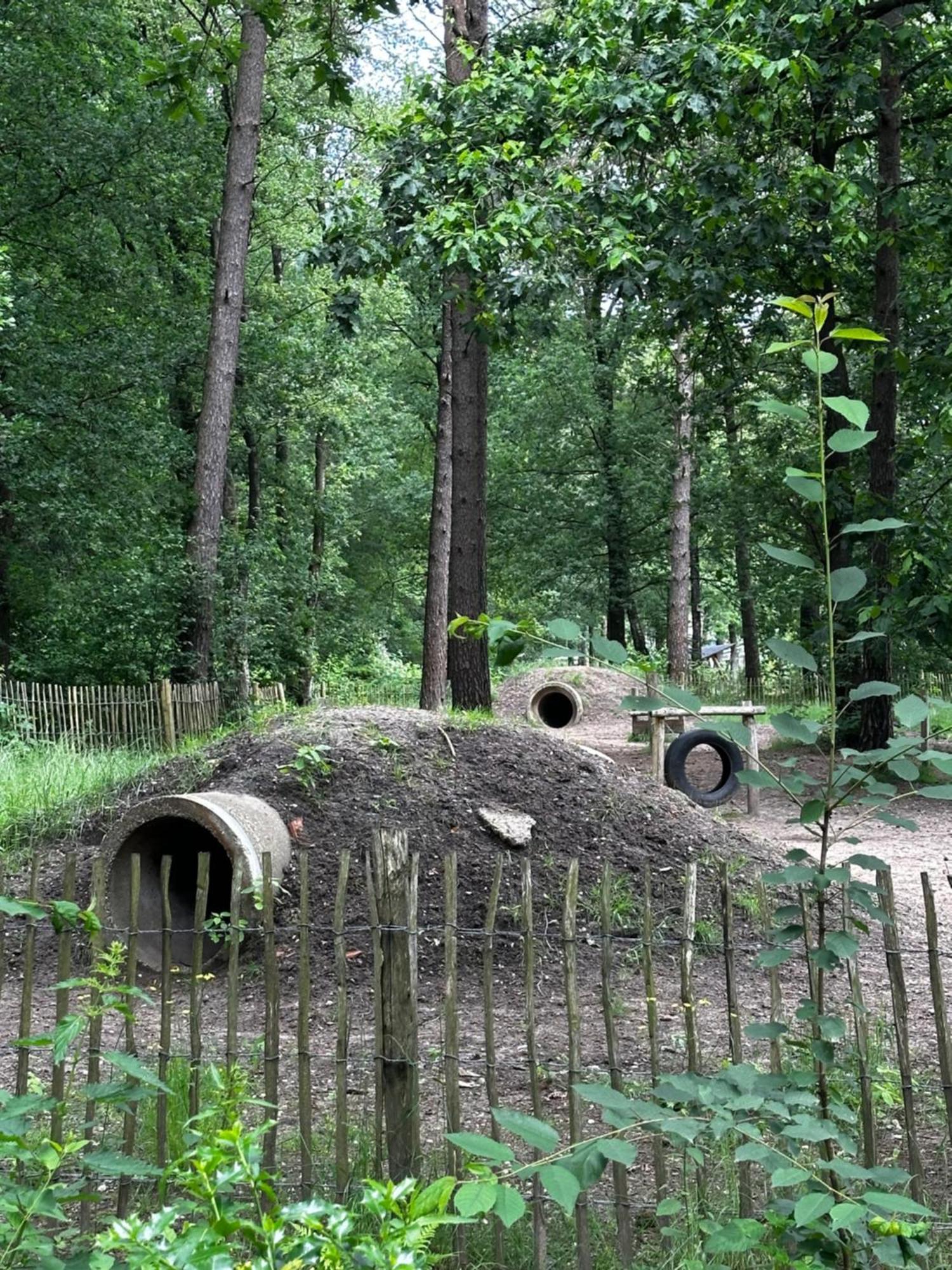 Dubbele Chalet Op Recreatiepark Topparken Op De Veluwe In Beekbergen Met Grote Vrije Tuin En Eigen Parkeerplaats 외부 사진